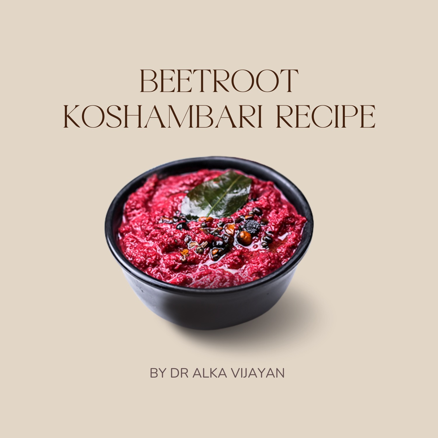 Beetroot Koshambari | Tanmatra Ayurveda